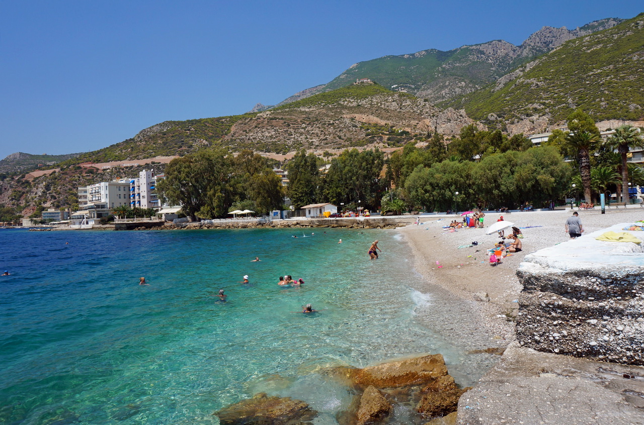  Loutraki beach Peloponnese 